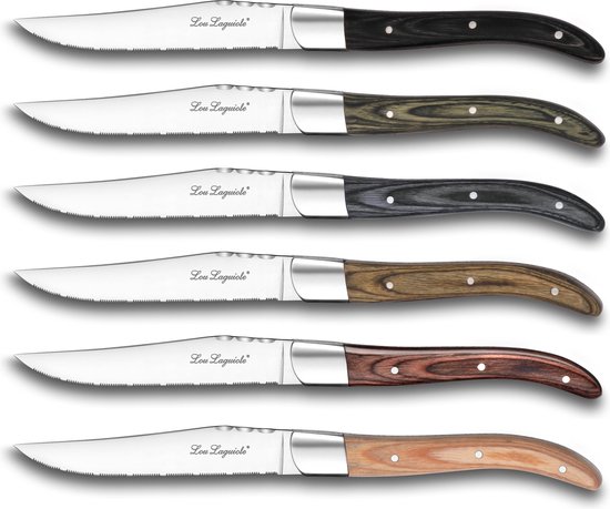 Lou Laguiole Louis Steakmesser 6er/set