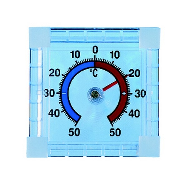 Thermometer Fenster, eckig