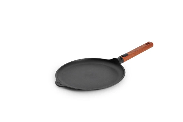 Woll eco logic - abn.  Holz Stiel - ohne PFAS - Crêpe Pfanne