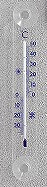 Aussenthermometer, Kuntstoff, 210x28mm