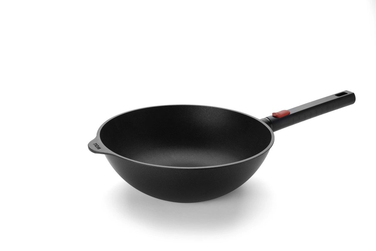 Woll eco logic - abn. Kunststoff Stiel - ohne PFAS - Wok  