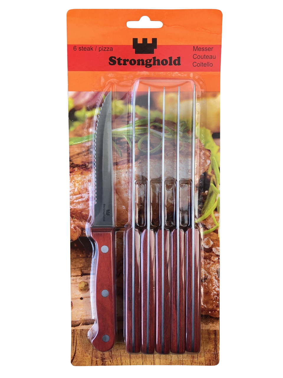 Steakmesser / Pizzamesser 6er Set
