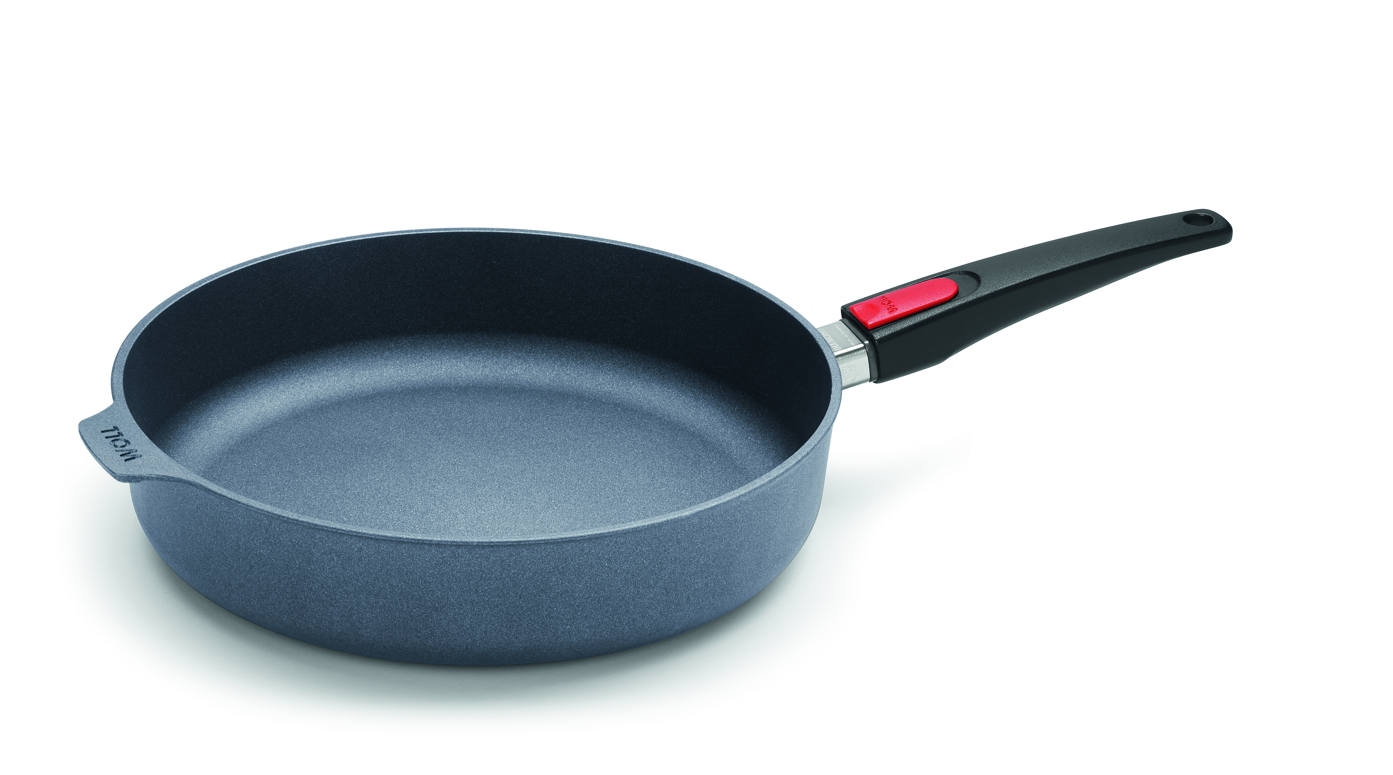 Woll Diamond Lite - abn. Kunststoff Stiel - Hochrand Bratpfanne