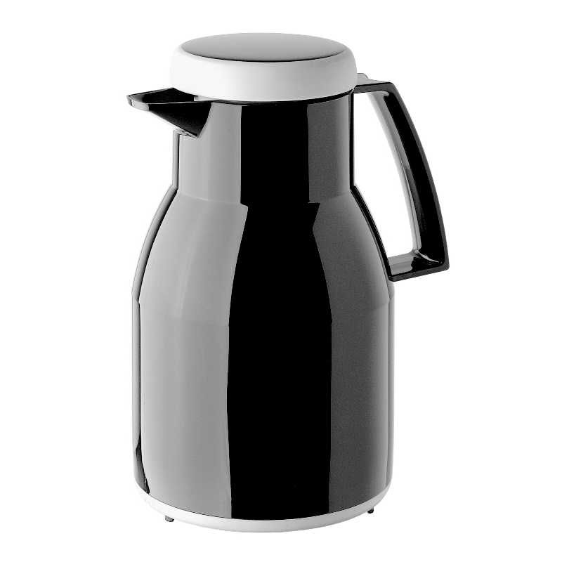 Thermoskanne Wash 1Liter, schwarz/weiss
