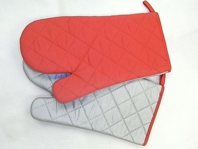 Backofenhandschuh Ofenhandschuh 1 Paar rot