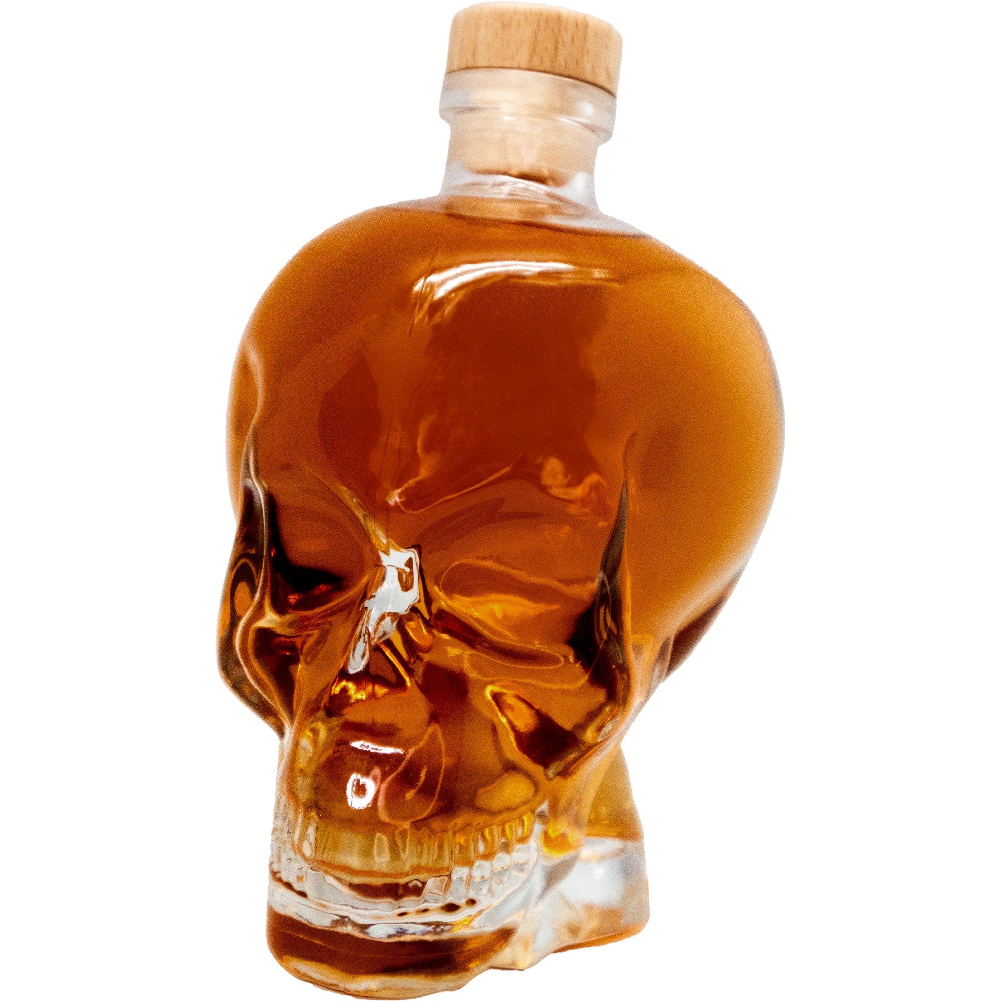 Glaskaraffe / Dekanter Totenkopf, 750ml