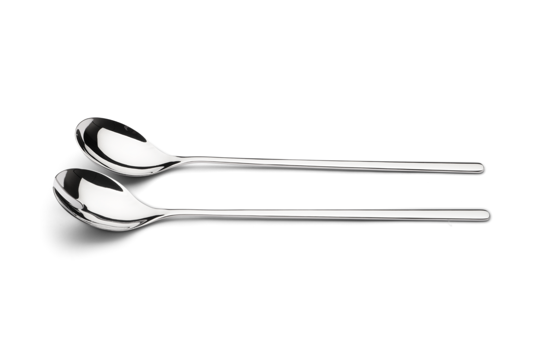 Salatbesteck klassisch aus Inox,  30cm