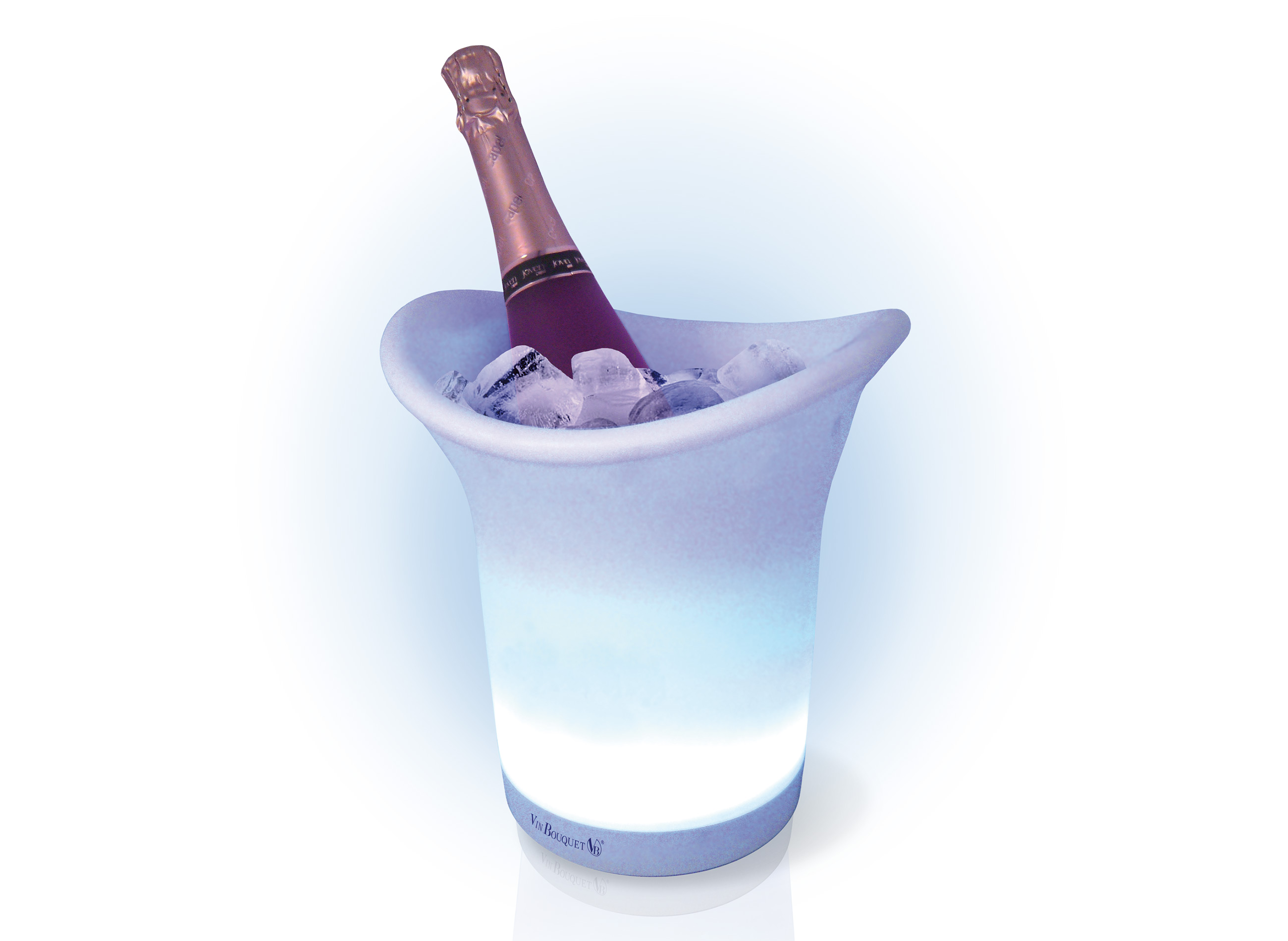 Eiswürfelbehälter mit LED Licht