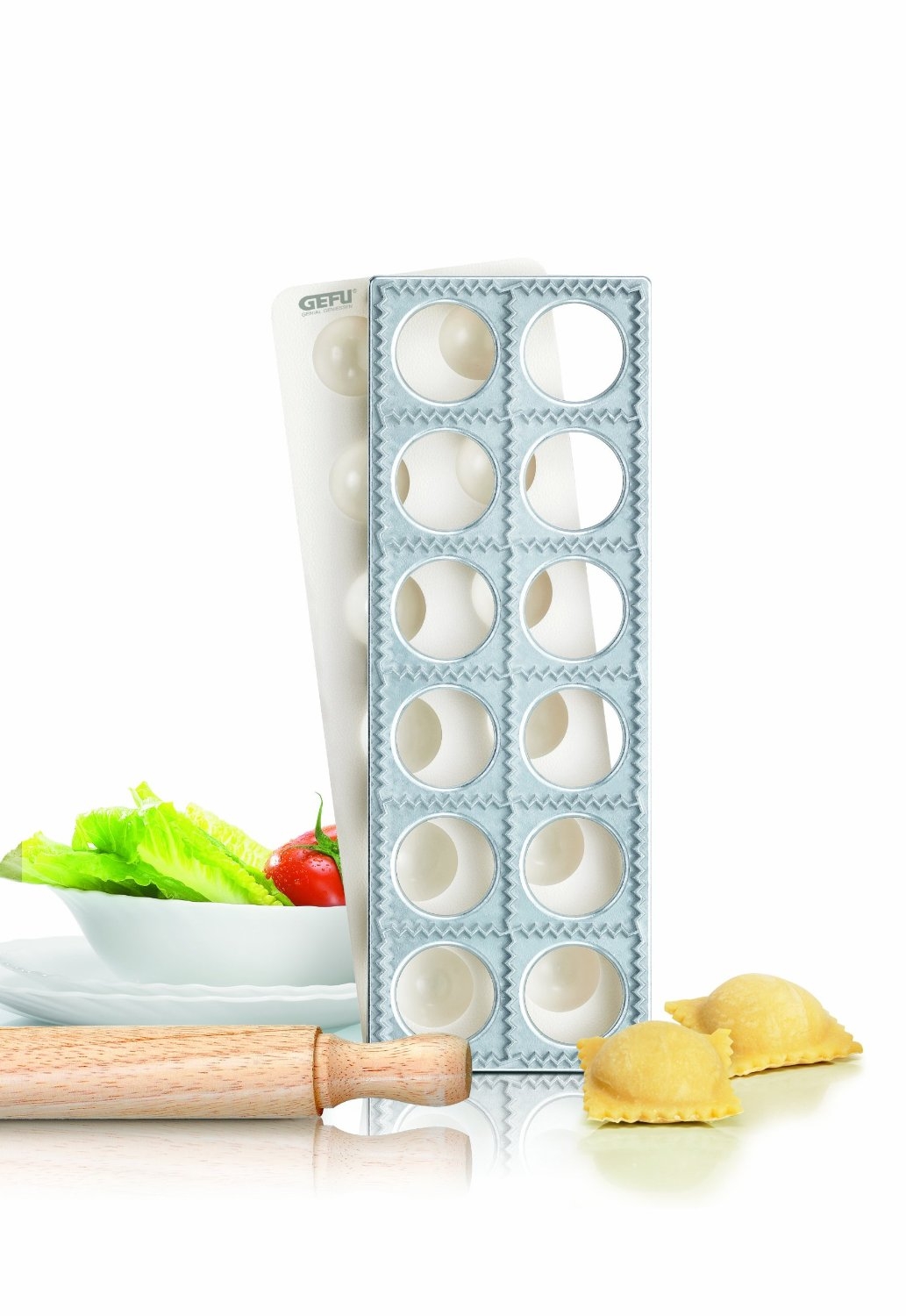 Gefu Ravioli-Maultaschenbrett 3-tlg. eckig