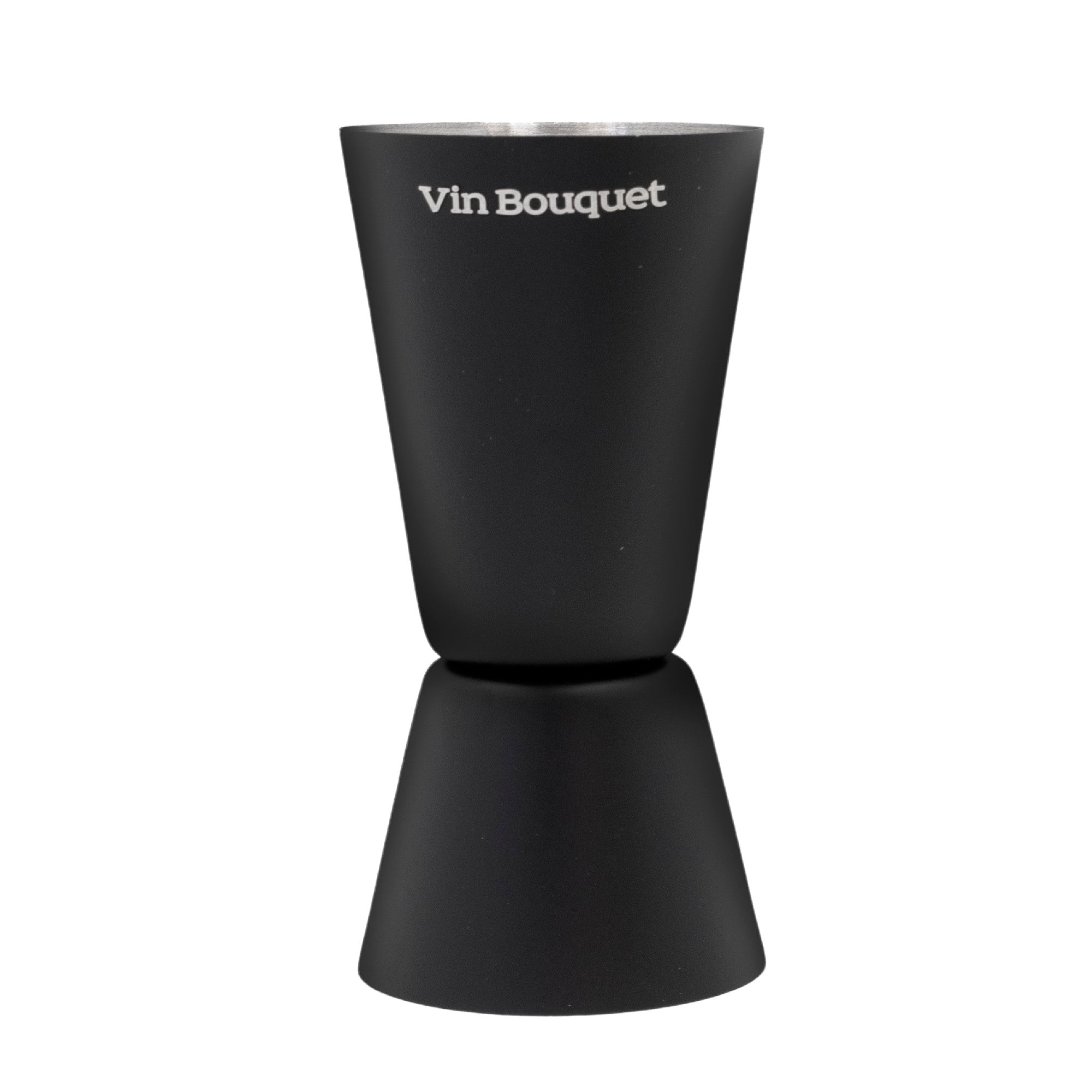 Cocktail Messbecher, schwarz, 50/25 ml