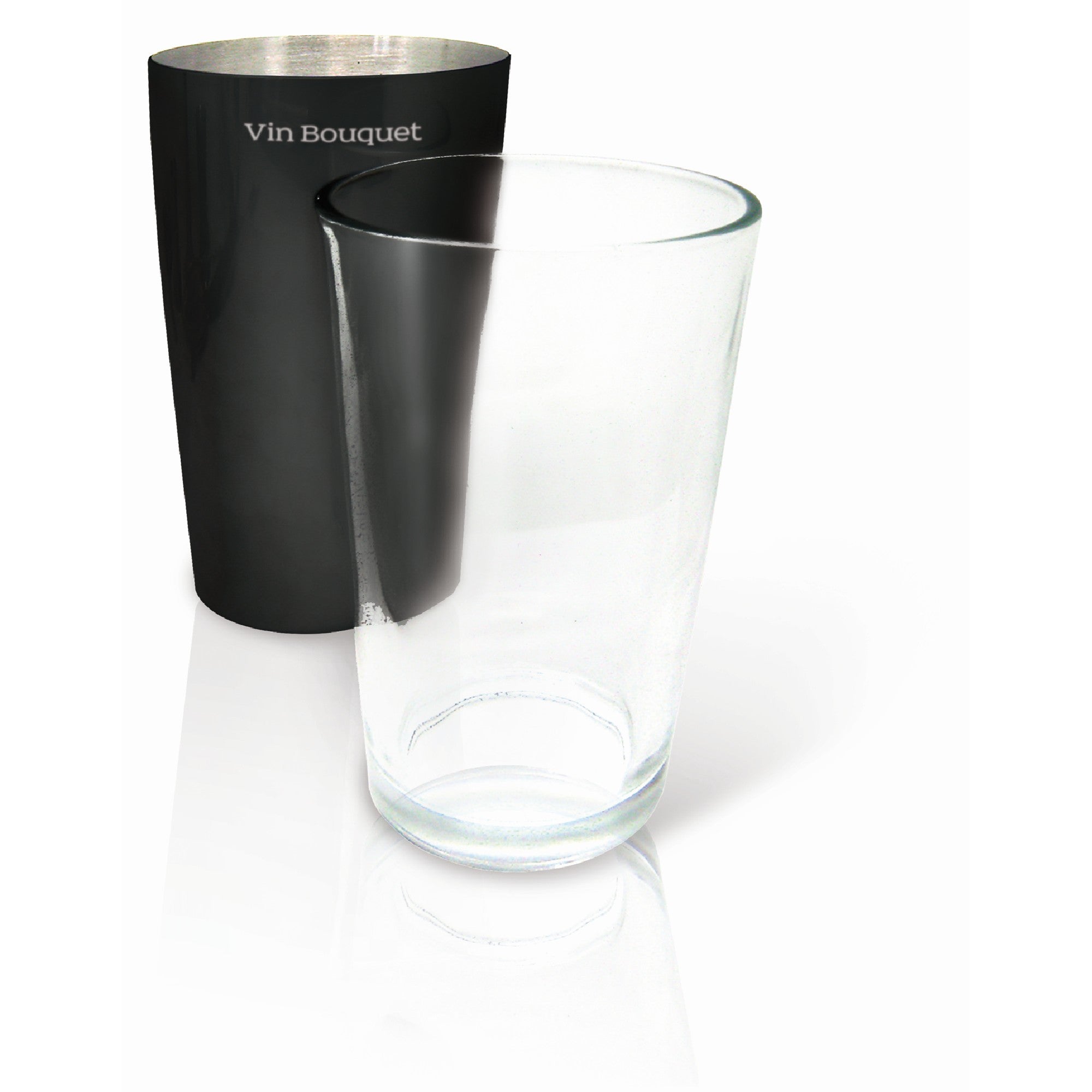 Boston Cocktail Shaker mit Glas, 750ml