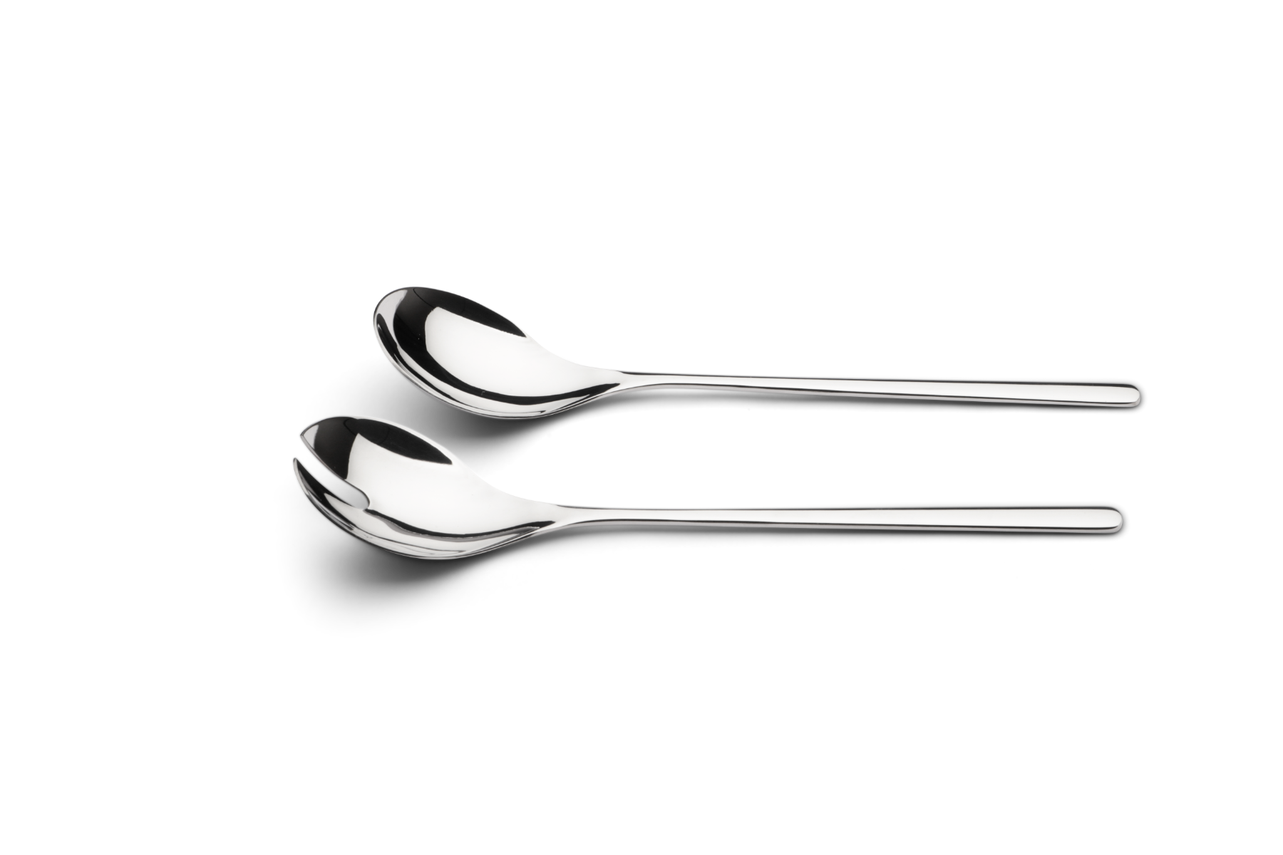 Salatbesteck klassisch aus Inox, 24cm