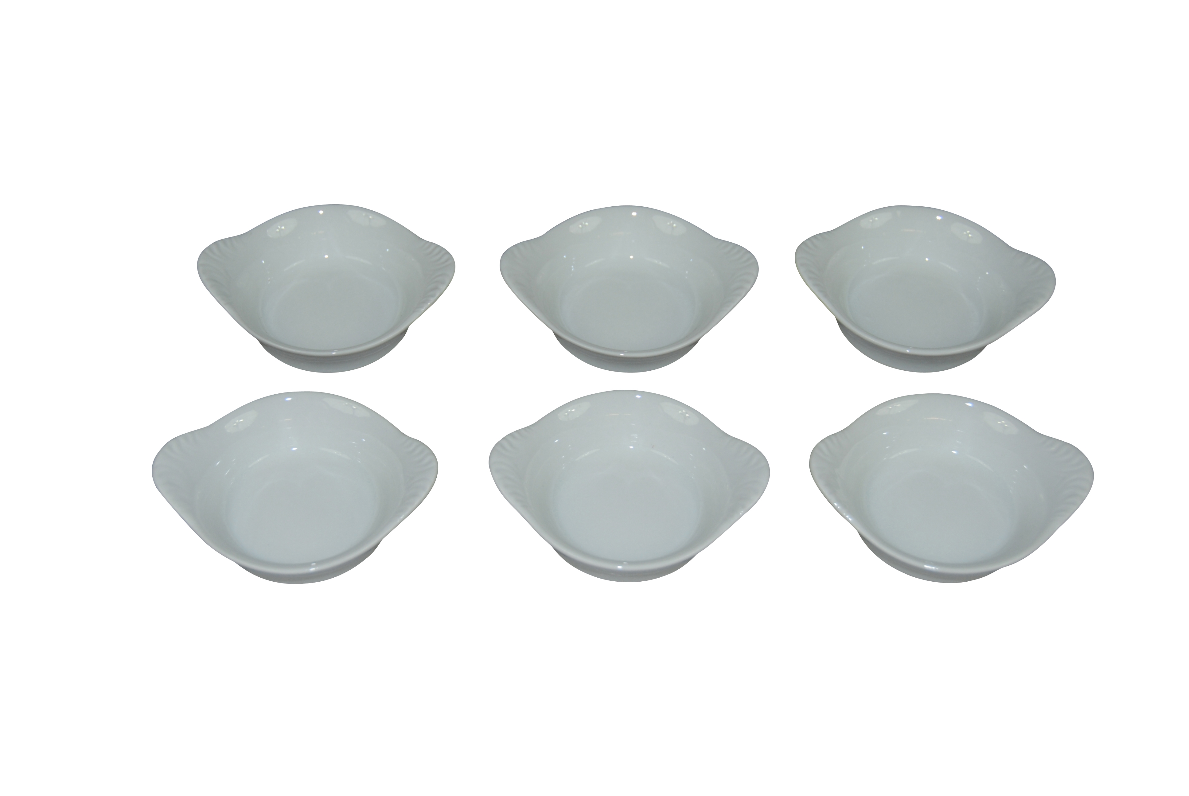 Porzellan Eierplatten mini 6-er Set