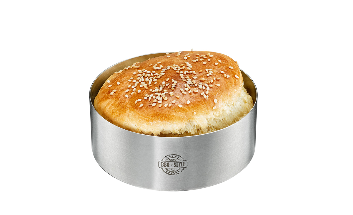Burger-Ring BBQ, Ø 10,8, H 4 cm