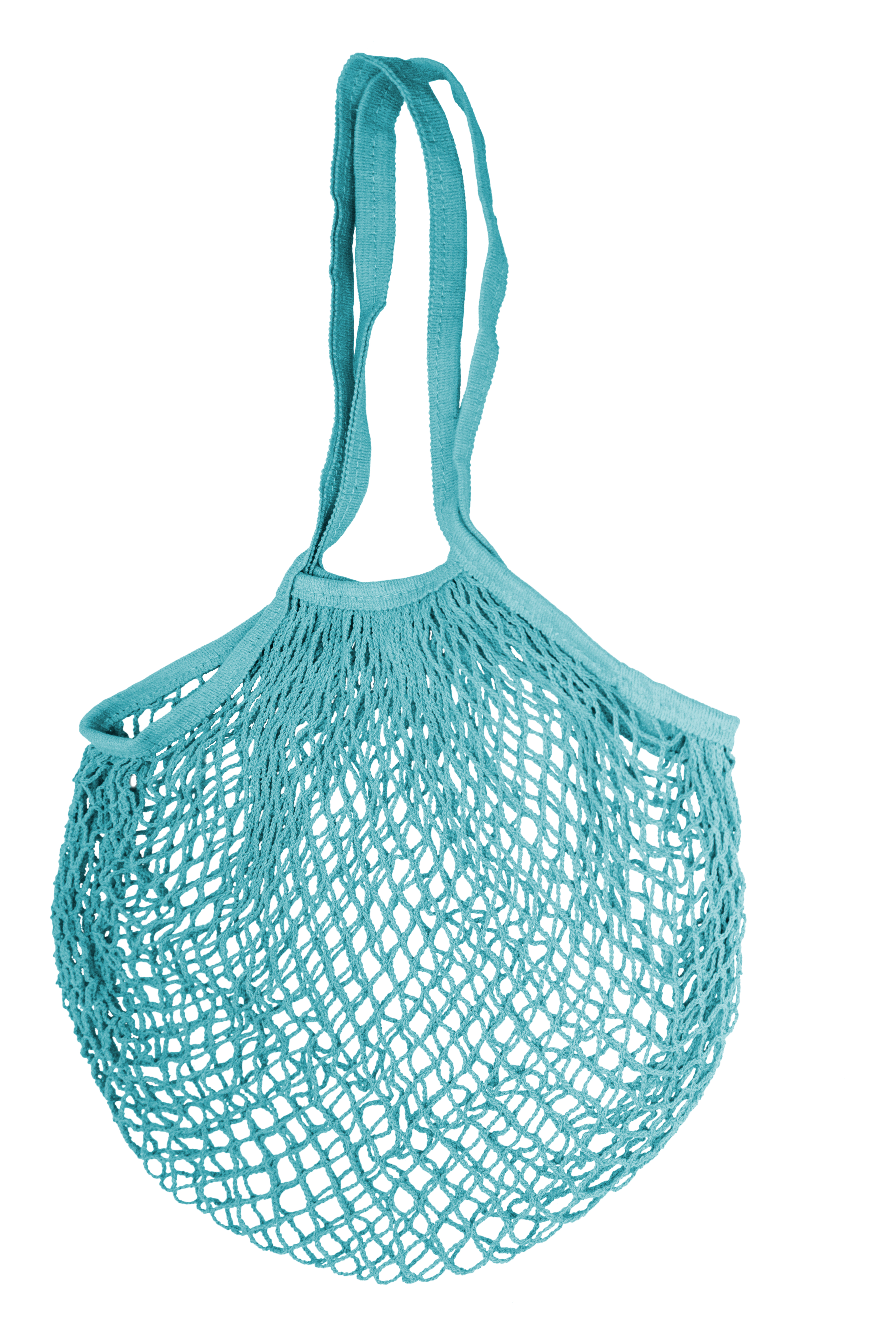 Netztasche hellblau, 40x40cm