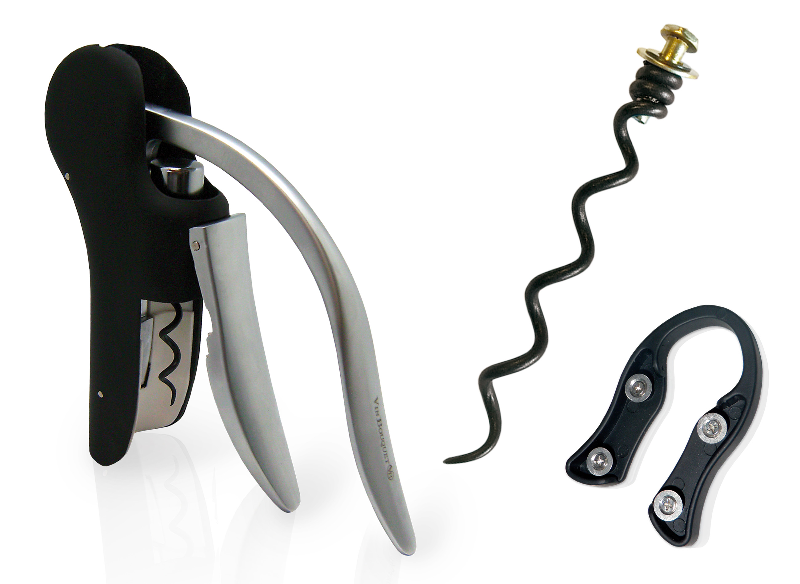 Hebel-Korkenzieher mit Spindel Set