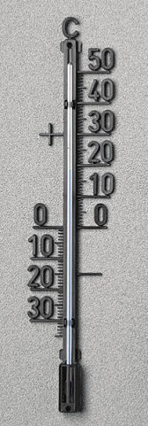Hauswandthermometer, 16 cm, Kunststoff s