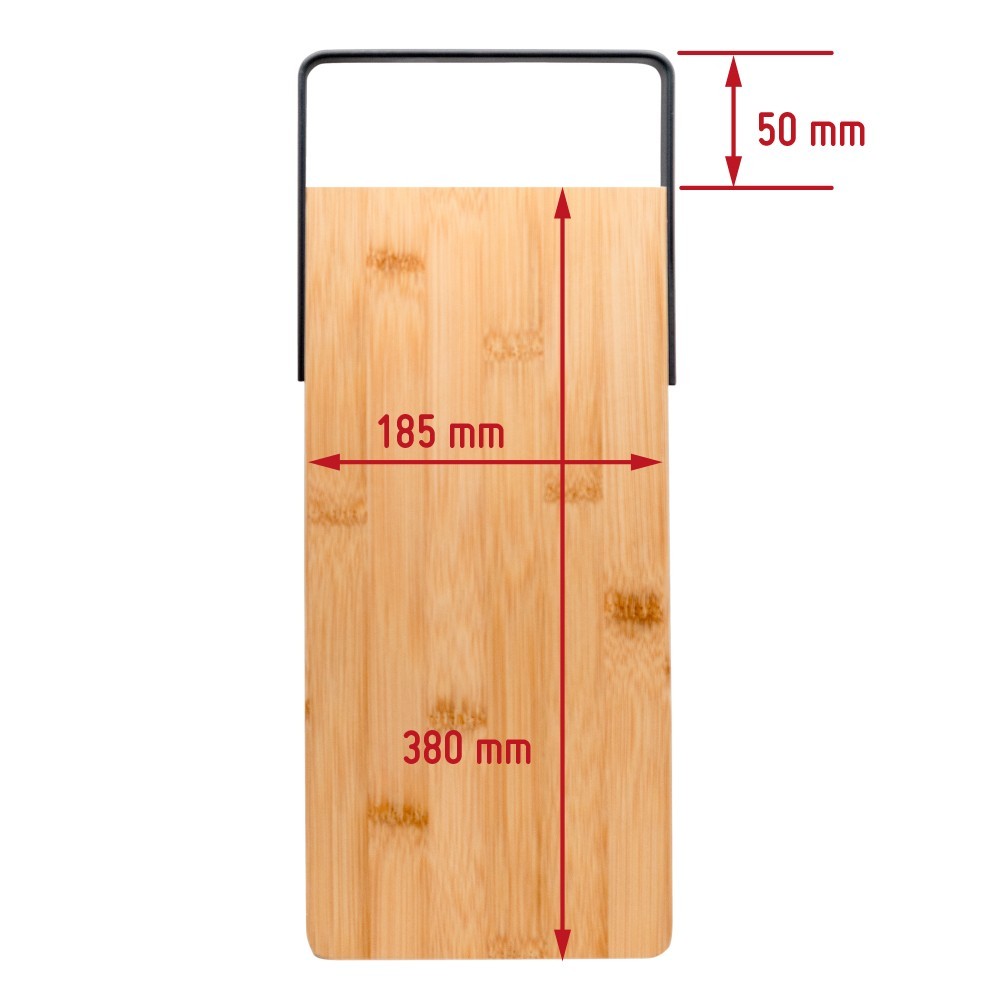Bambus Snack-Tablett oder Schneide-Tablett