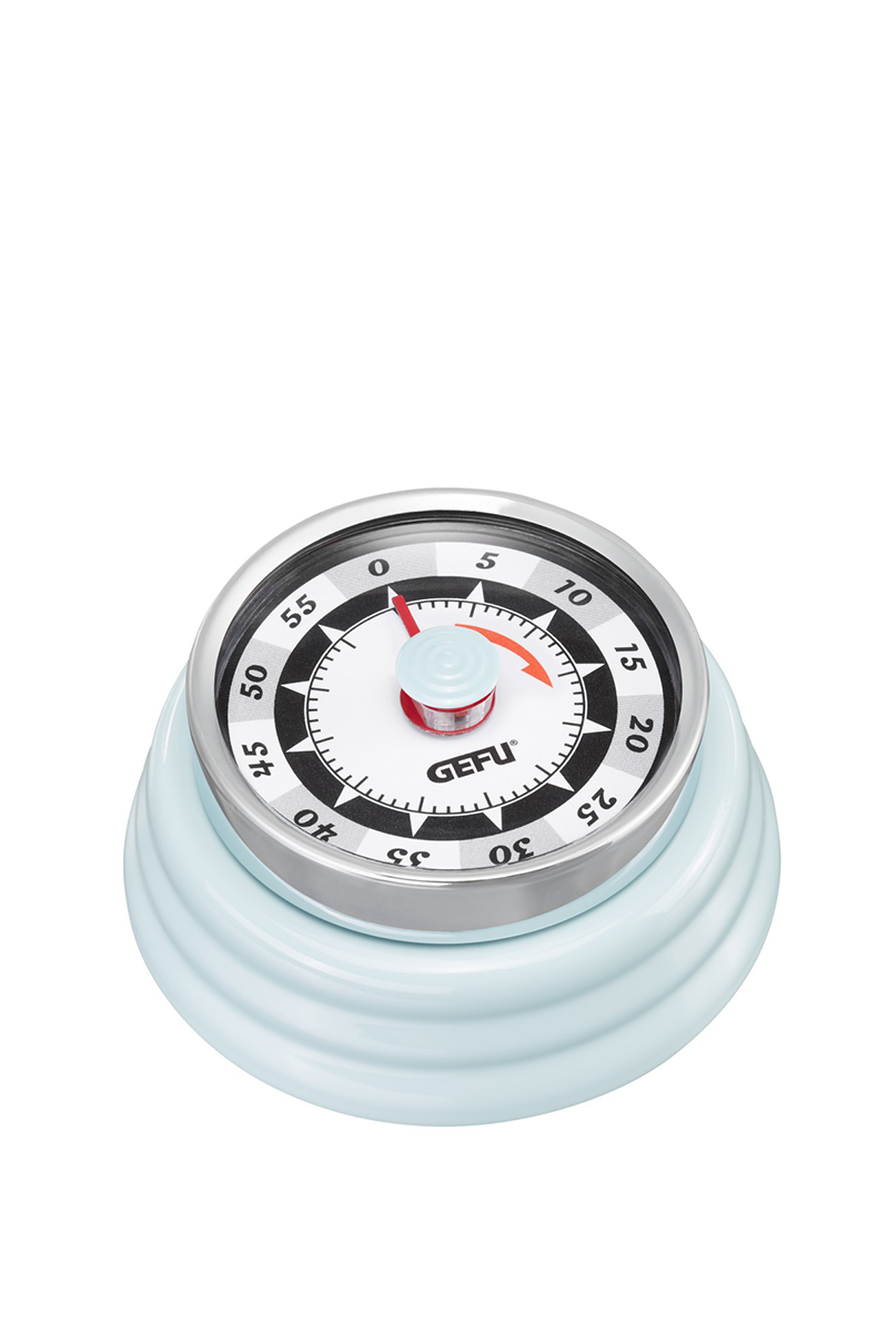 Timer hellblau, Retro