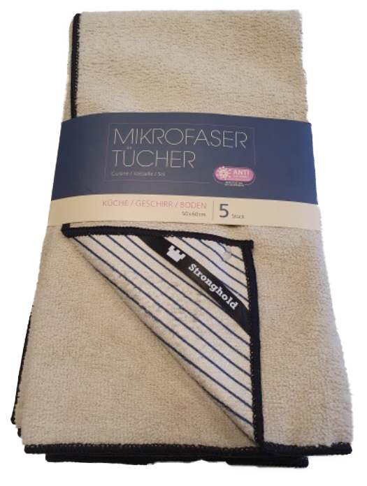 Mikrofaser Küchentuch 5er/Set,50x60cm,SH