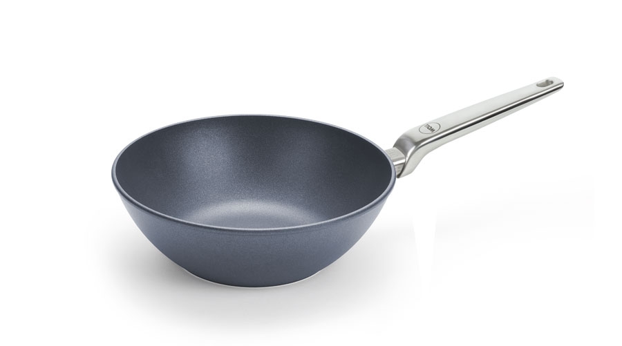 Woll Diamond Lite Pro - Chromstahl Stiel - Wok - AUSLAUFARTIKEL