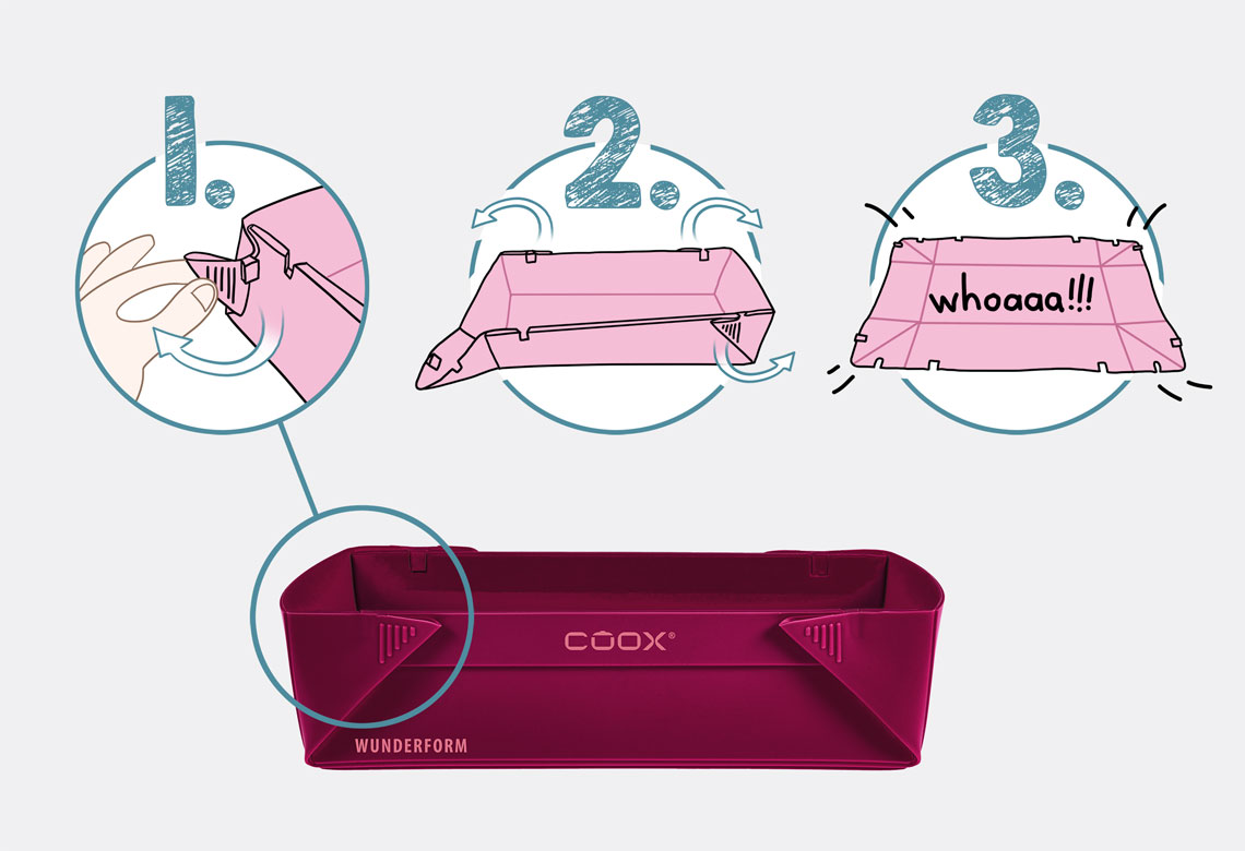 coox wunderform m kuchenform