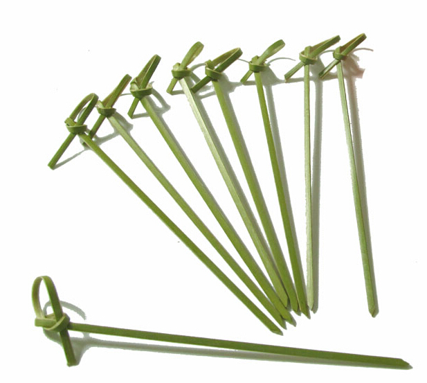 Bambus-Spiess Knoten