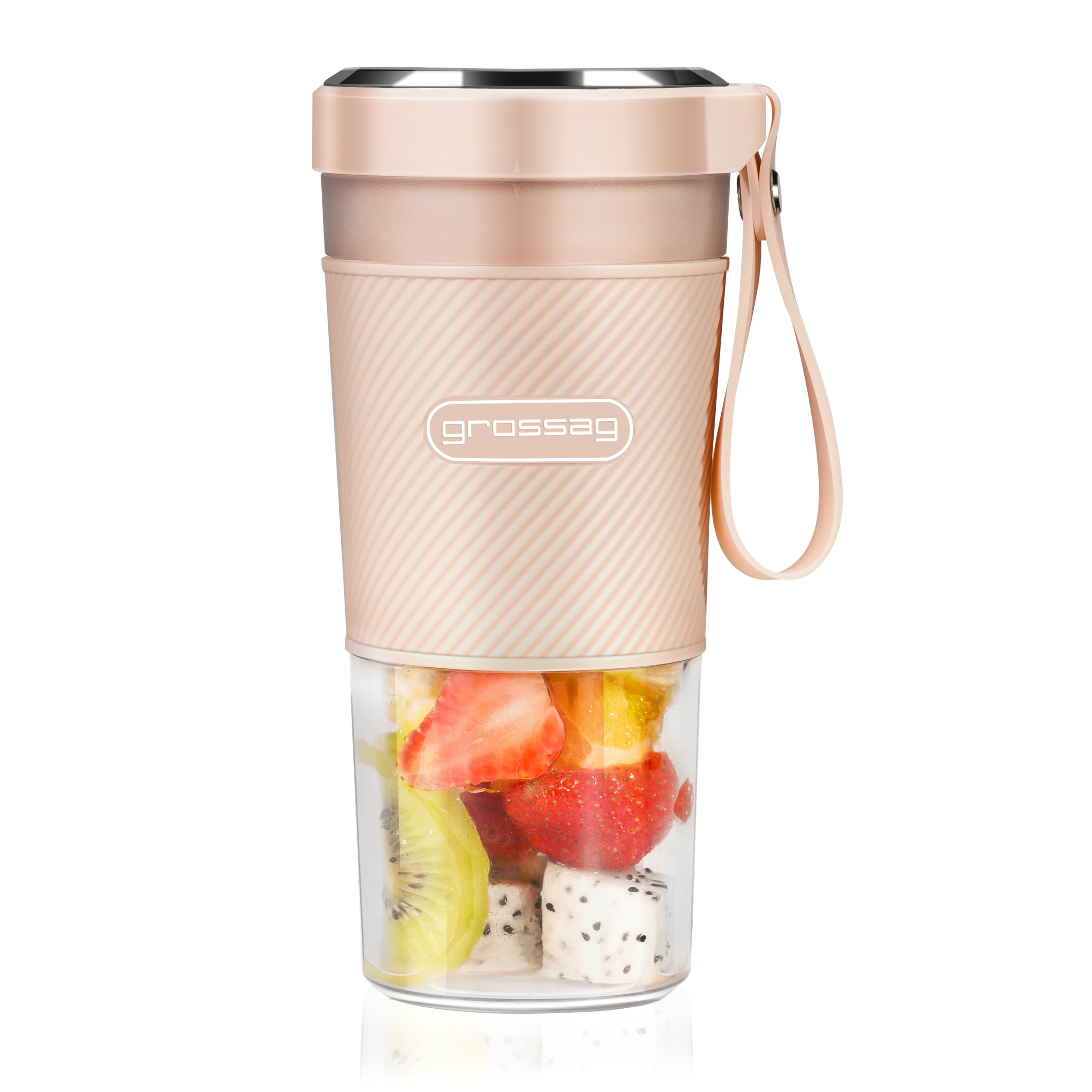 Akku Smoothie Mixer to-go, rosa